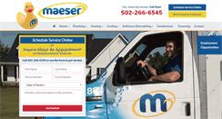 Desktop Screenshot of maeser.com